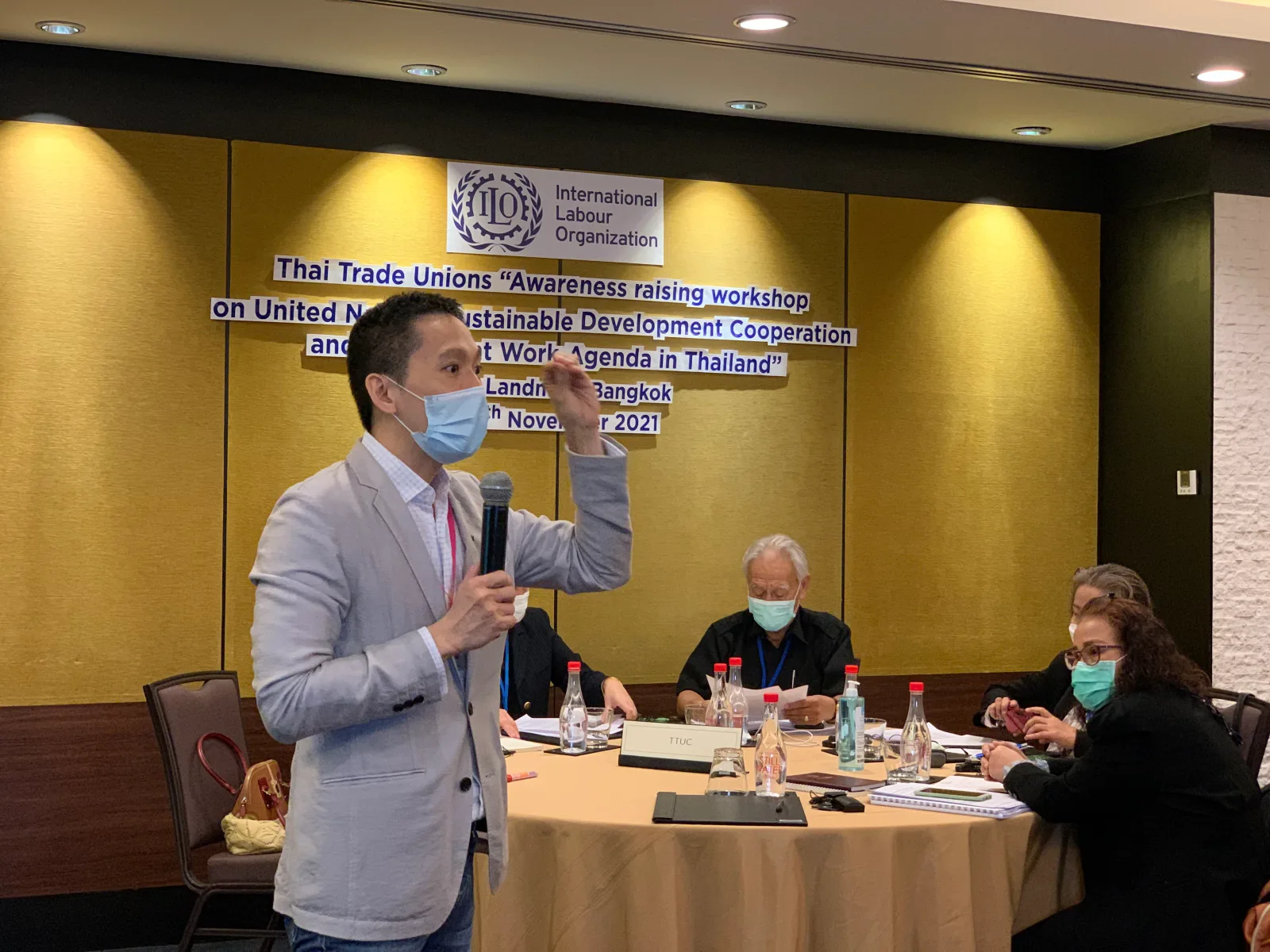 องค์การแรงงานระหว่างประเทศ (ILO) — ภาพจริงจากเว็บเดิม ComInnoCenter
